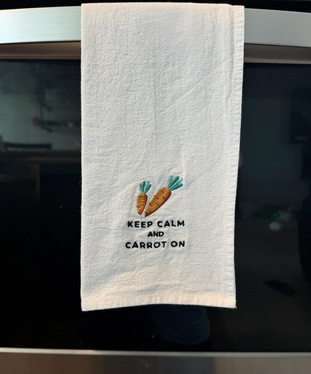 Personalized Embroidered Flour Sack Towels - Custom Kitchen Towels - Unique Gifts - Home Décor - 30x30 Inches