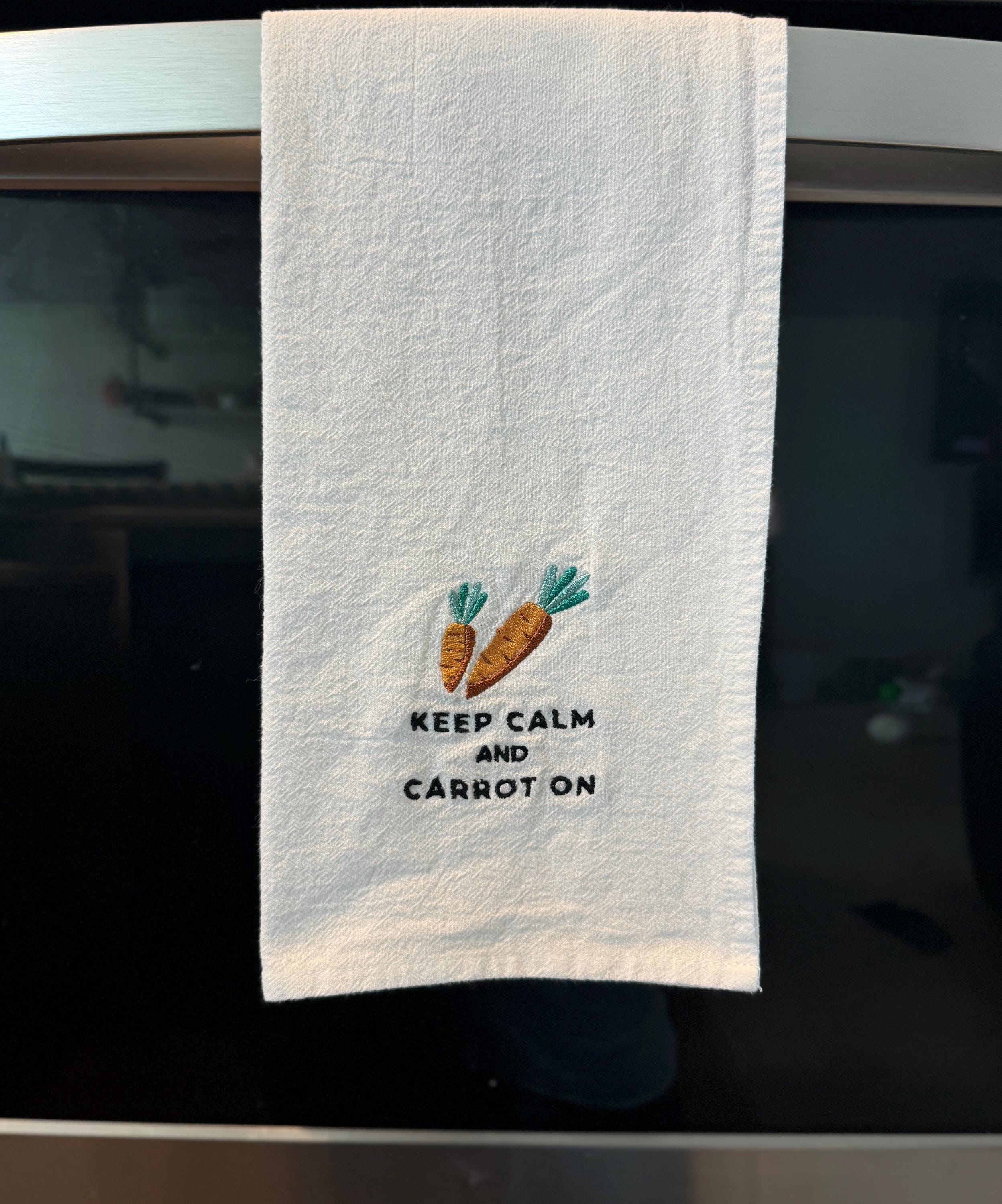 Personalized Embroidered Flour Sack Towels - Custom Kitchen Towels - Unique Gifts - Home Décor - 30x30 Inches