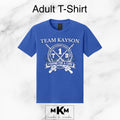 Team Kayson Adult T‑Shirt (Royal Blue)