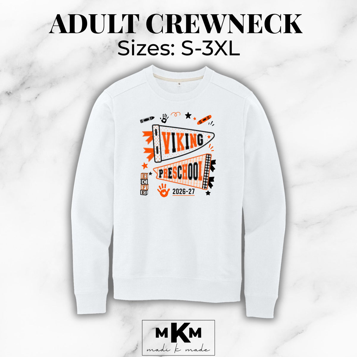 Pelican Rapids Preschool Adult Apparel