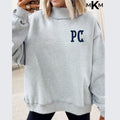 Park Christian PC Embroidered Mock Crewneck
