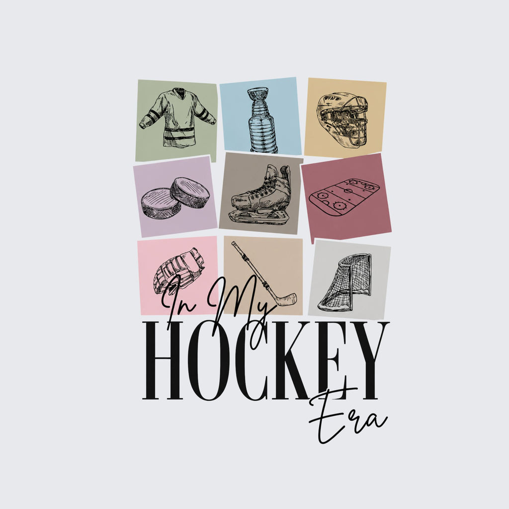 Hockey Adult Crewneck Sweatshirt