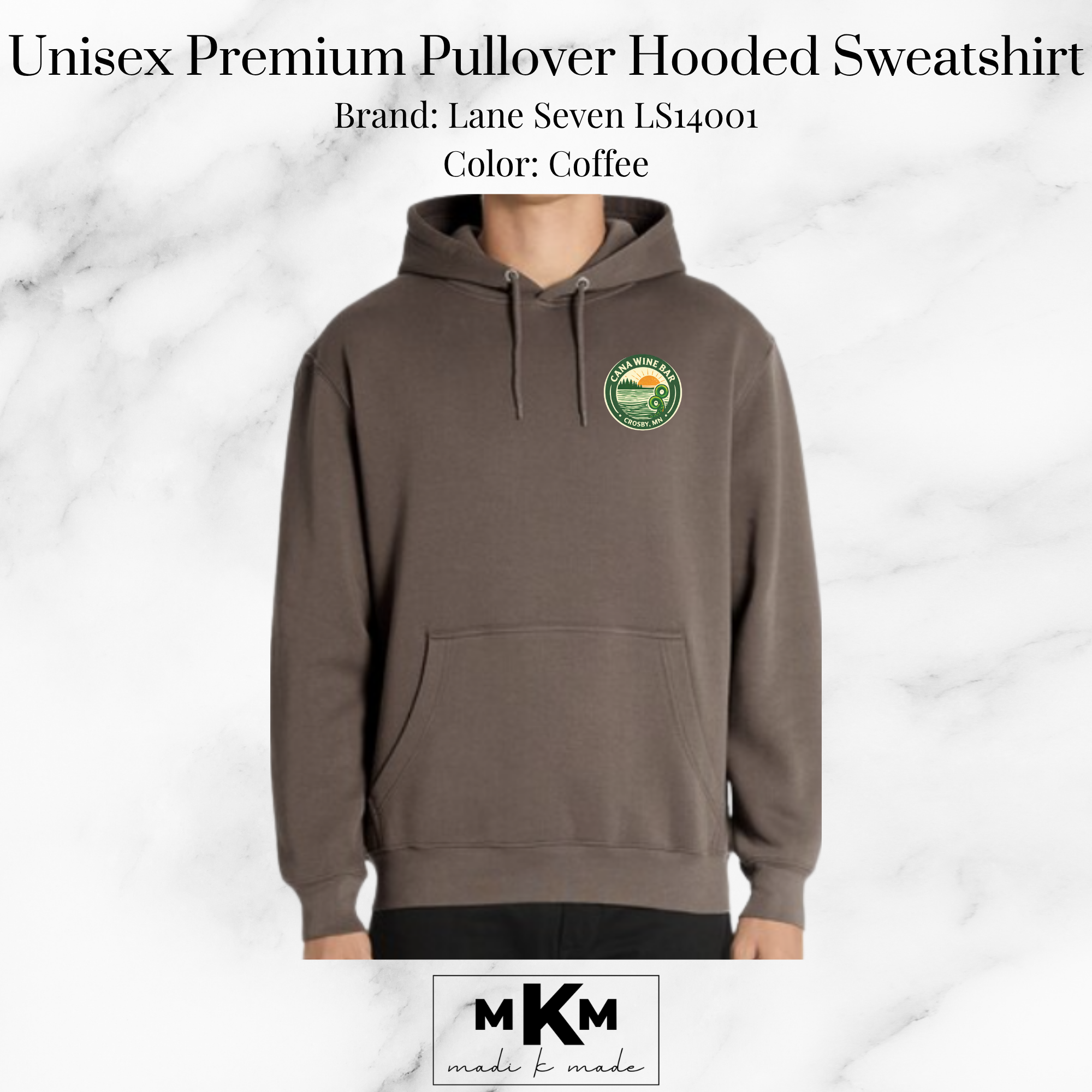 Cana Wine Bar Brown Coffee Sweatshirts