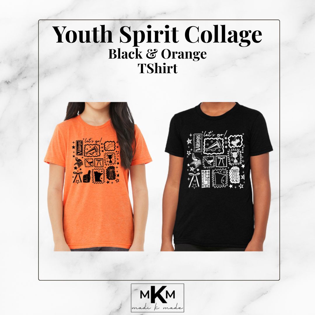 Bella + Canvas: Youth Spirit Collage Tee