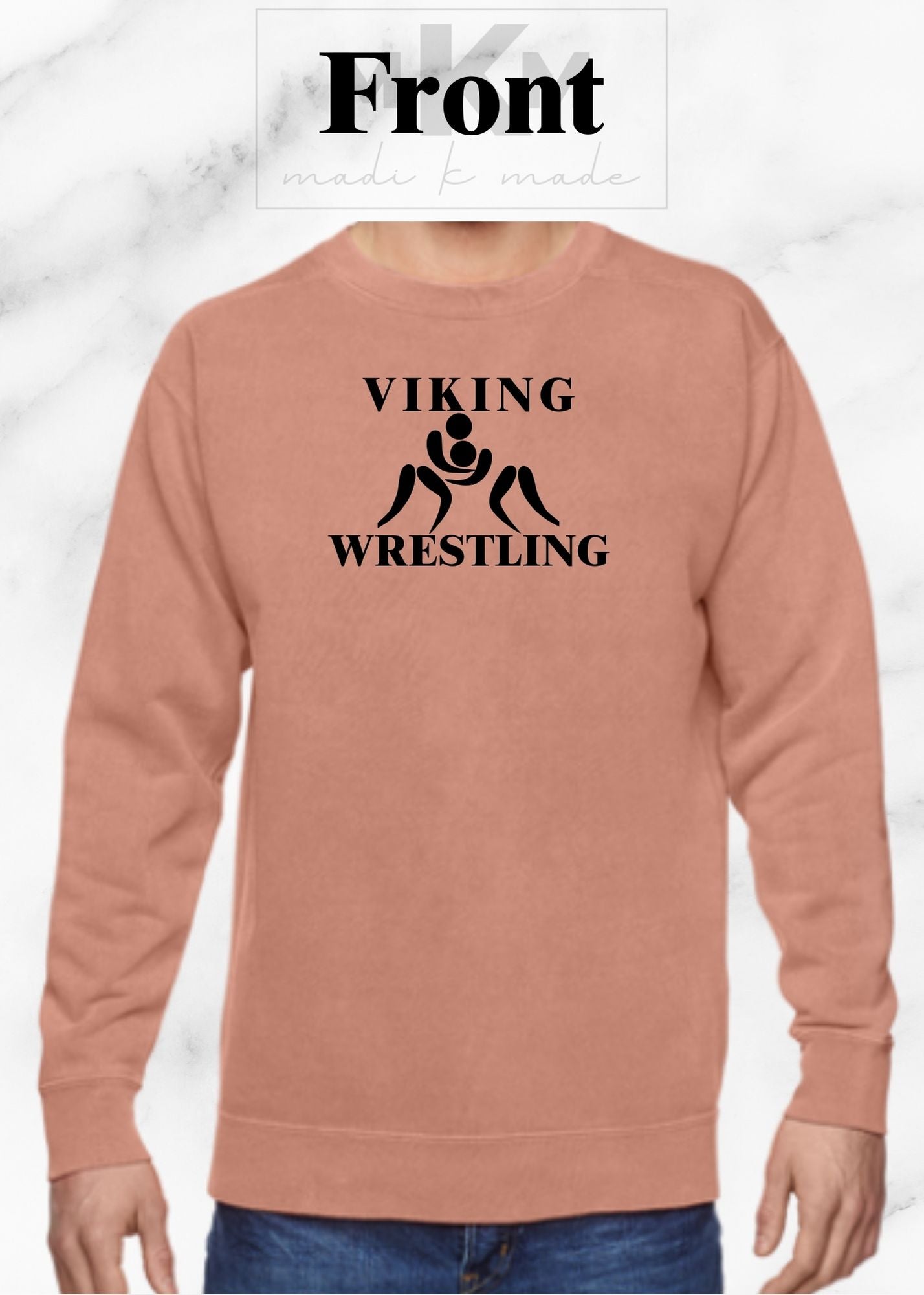 Viking Wrestling Team Sweatshirt Adult & Youth – 2025 Team Order