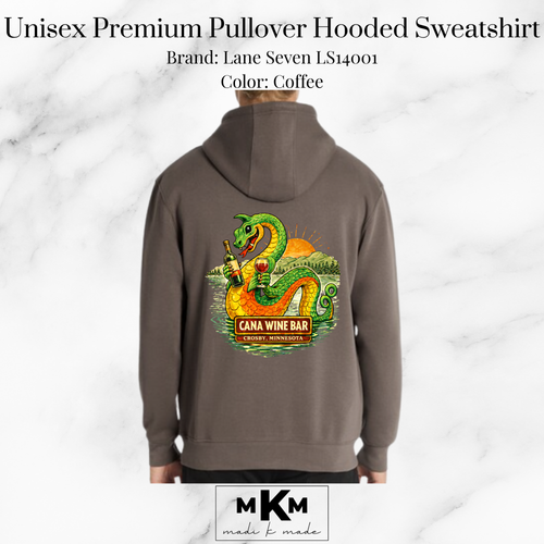 Cana Wine Bar Brown Coffee Sweatshirts
