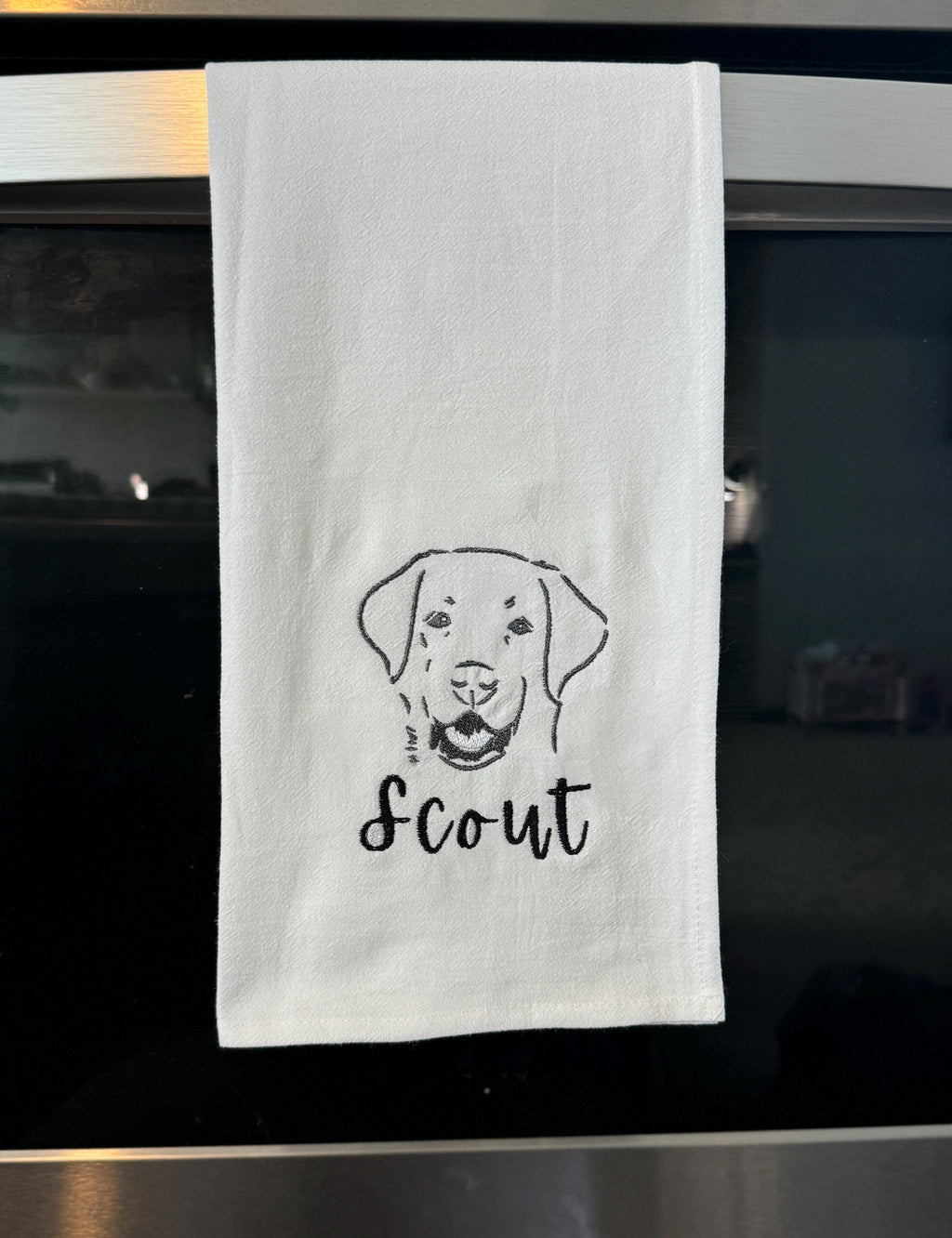 Personalized Embroidered Flour Sack Towels - Custom Kitchen Towels - Unique Gifts - Home Décor - 30x30 Inches