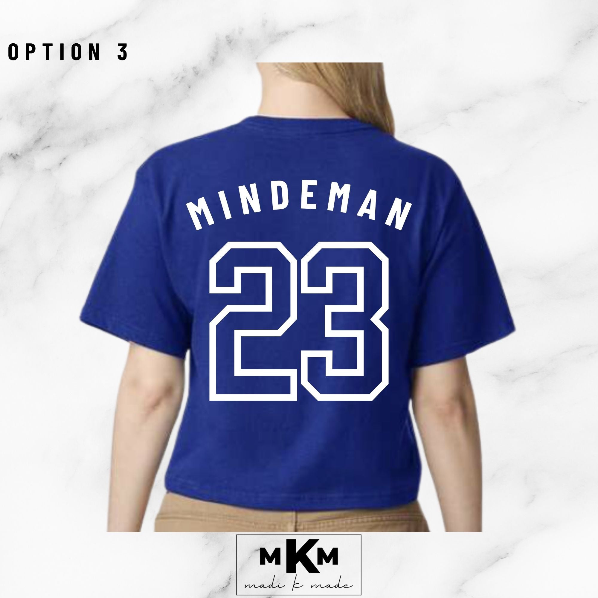 Option 3: Legacy Baseball Mama Tee (Boxy Crop Fit)