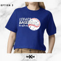 Option 3: Legacy Baseball Mama Tee (Boxy Crop Fit)