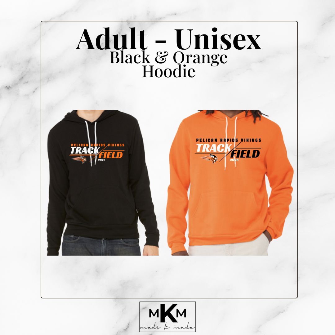 Bella + Canvas: Adult Hoodie Sweatshirt