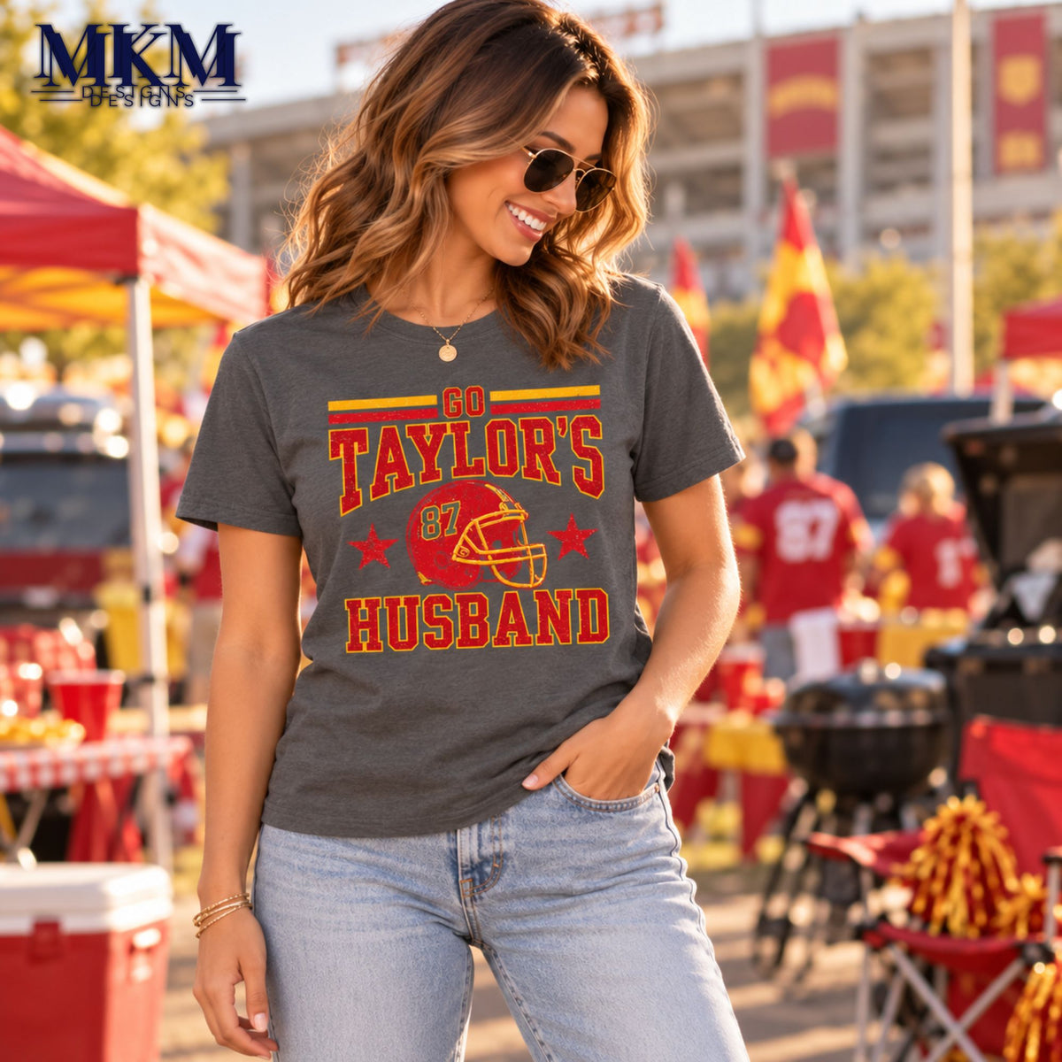 Go Taylor's Husband 87 Swiftie Game Day Collection
