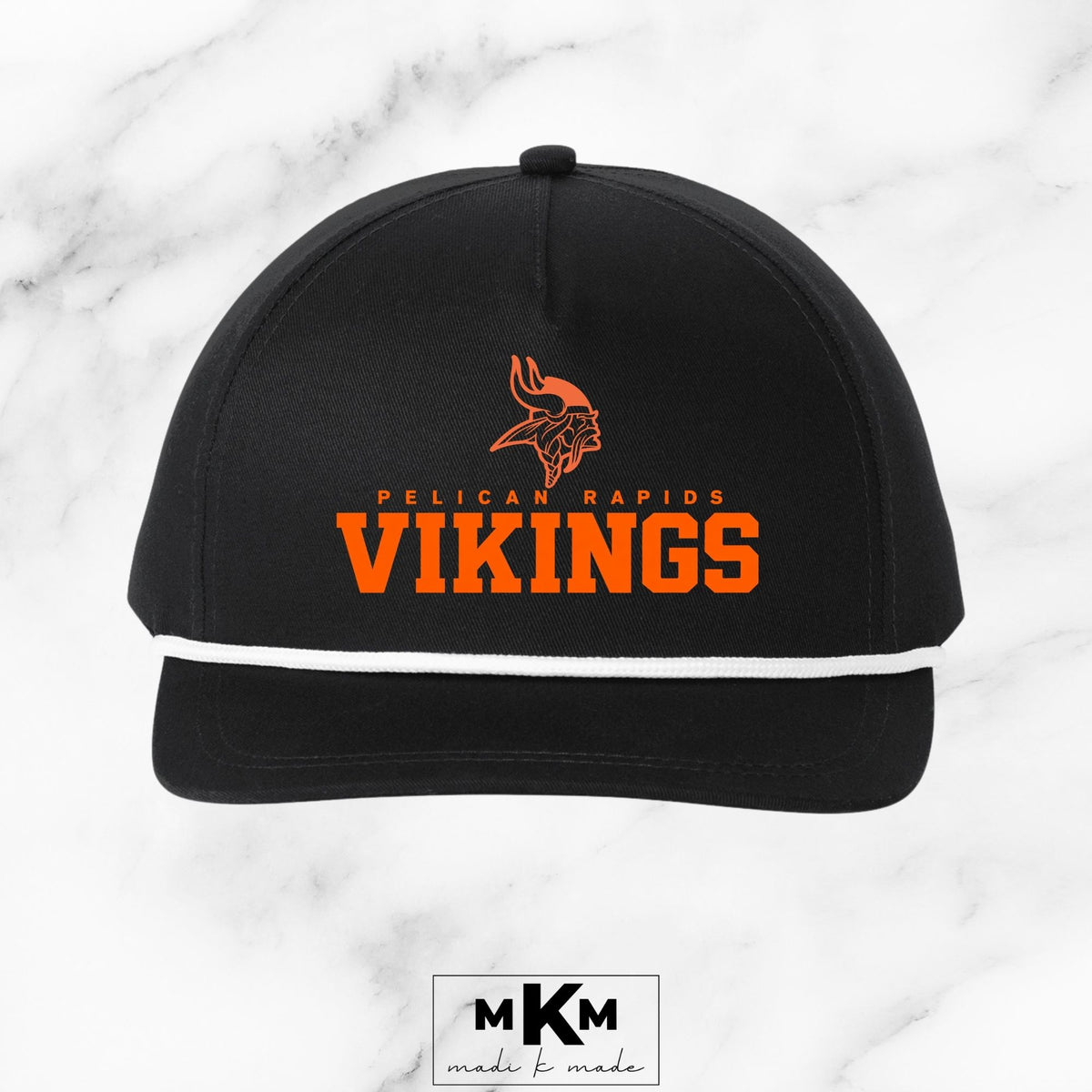 Pelican Rapids Vikings Rope Hat