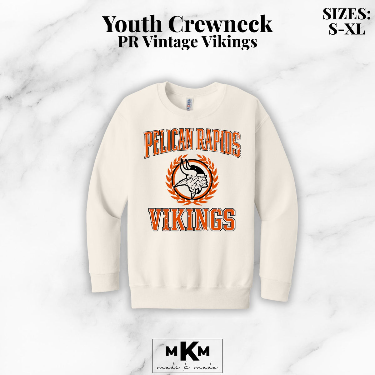 PR Vintage Distressed Vikings