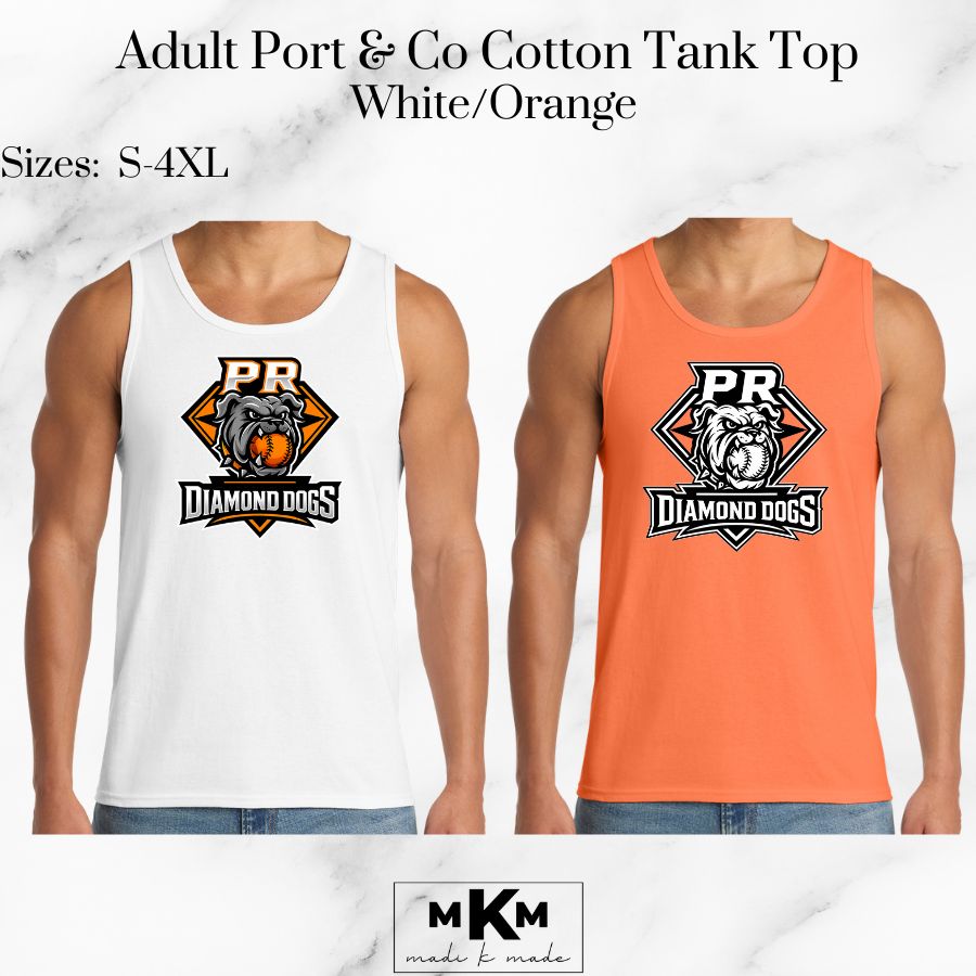Diamond Dogs Adult Cotton Tank Top