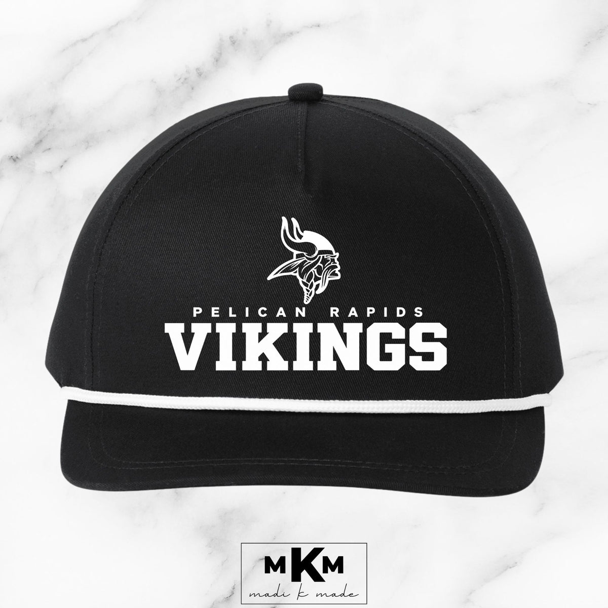 Pelican Rapids Vikings Rope Hat
