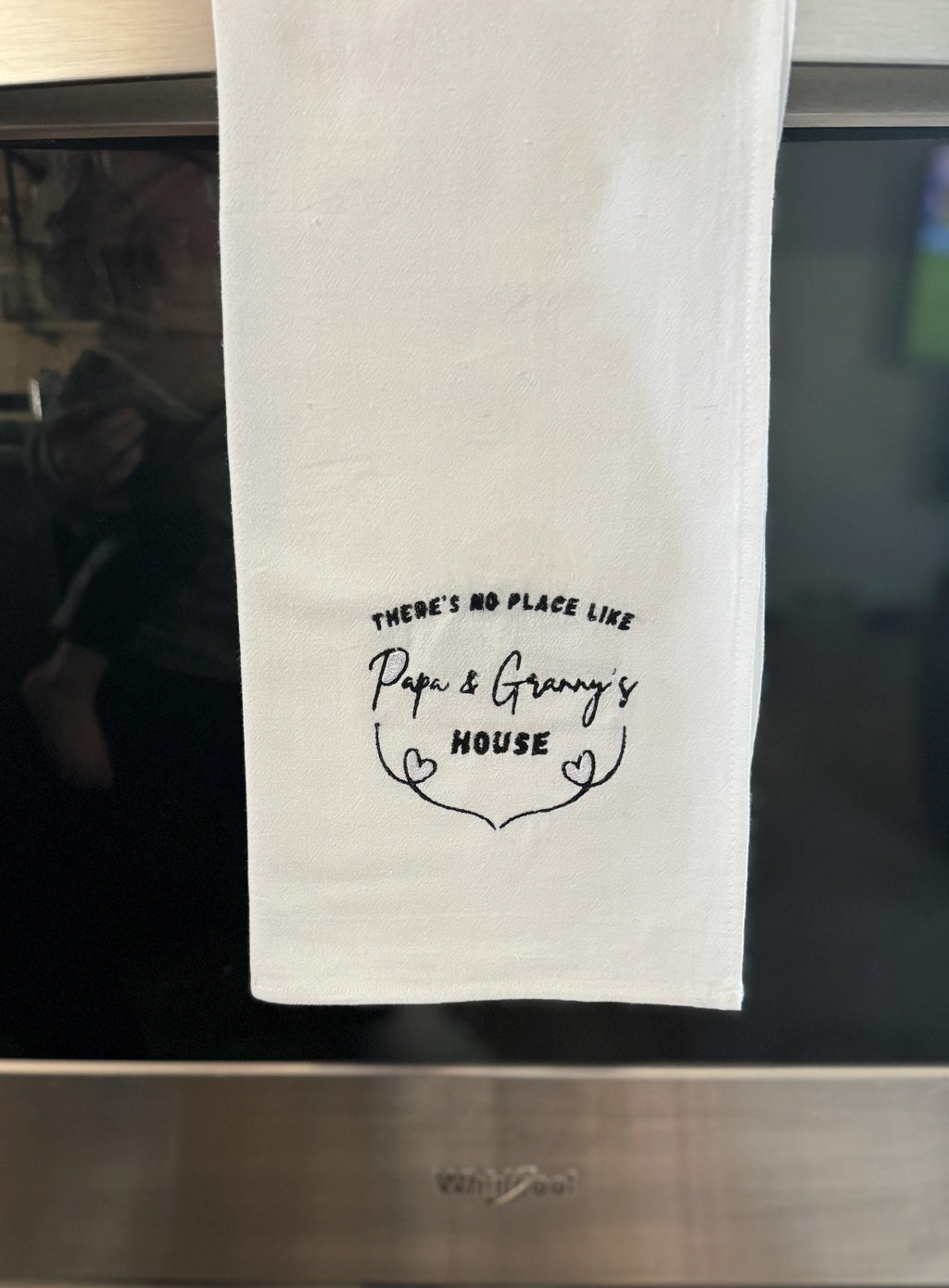 Personalized Embroidered Flour Sack Towels - Custom Kitchen Towels - Unique Gifts - Home Décor - 30x30 Inches