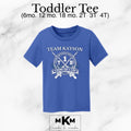 Team Kayson Toddler T‑Shirt (Royal Blue)