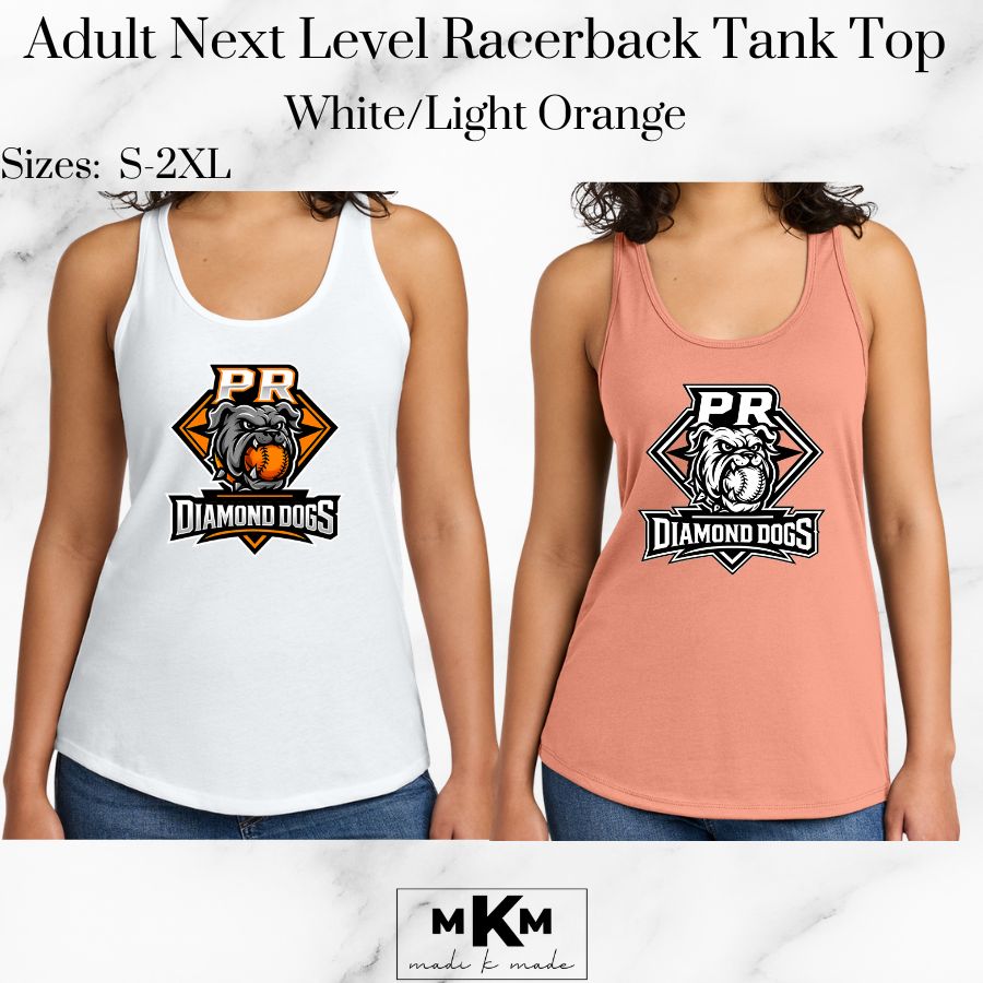 Diamond Dogs Adult Racerback Tank