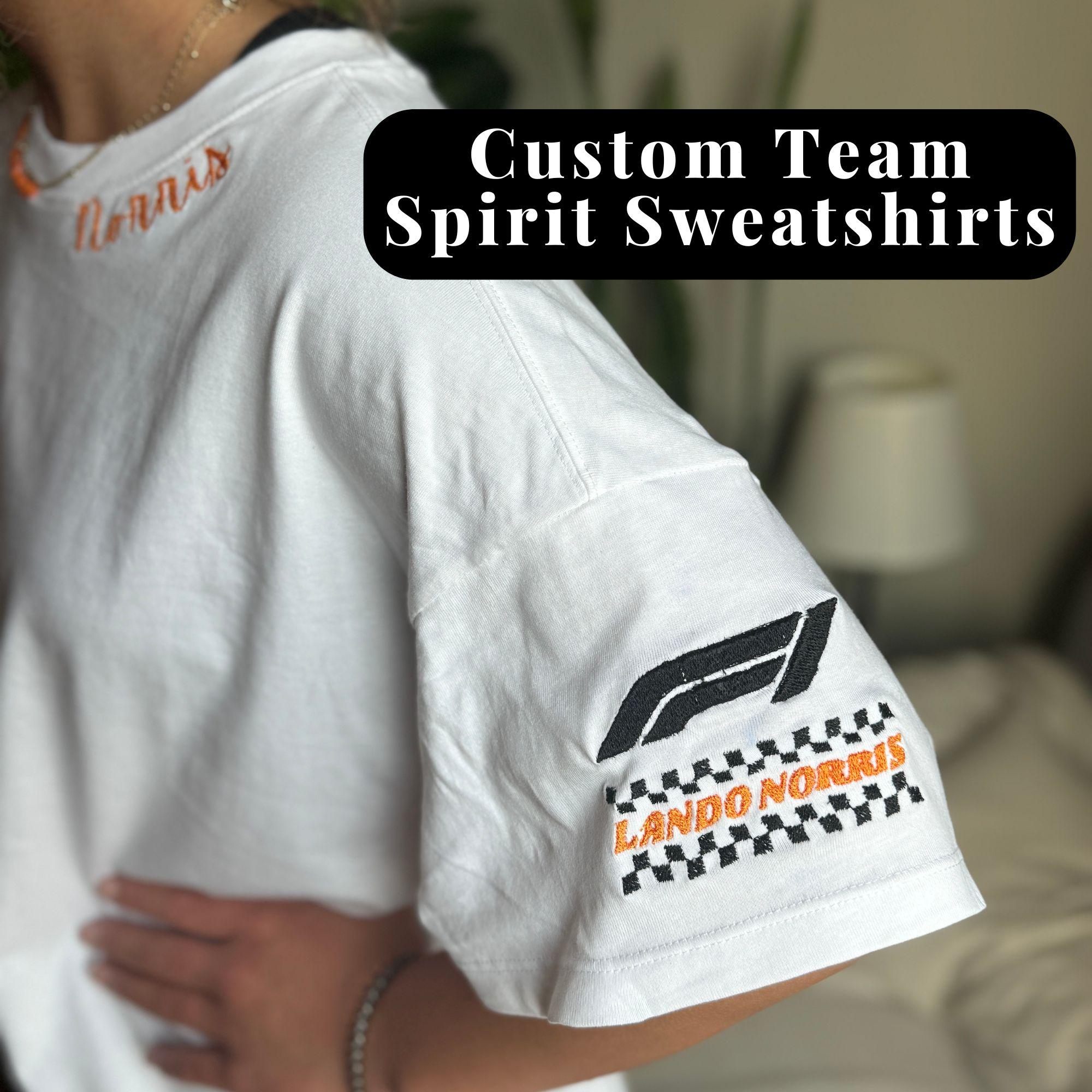 Custom Team T-Shirt | Personalize with Name, Logo, & Number | Choose Stitching Colors for a Unique Look | Perfect for Athletes Teams!