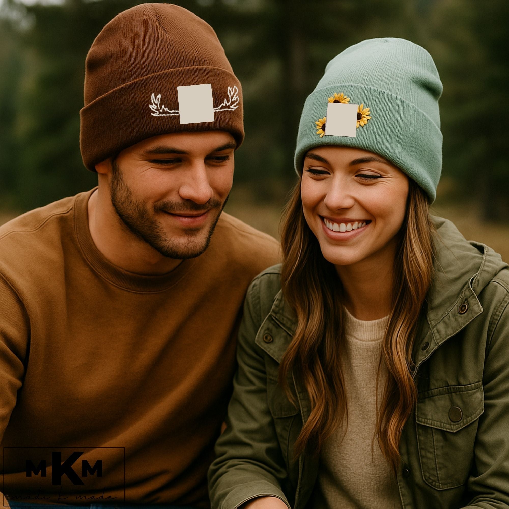 Custom Embroidered Beanie, Personalized Winter Hat, Name or Logo Hat, Adult, One Size, Knit Cuffed Beanie, Custom Designs, Gift for Him Her