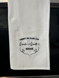 Personalized Embroidered Flour Sack Towels - Custom Kitchen Towels - Unique Gifts - Home Décor - 30x30 Inches