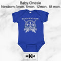 Team Kayson Infant Baby Onesie