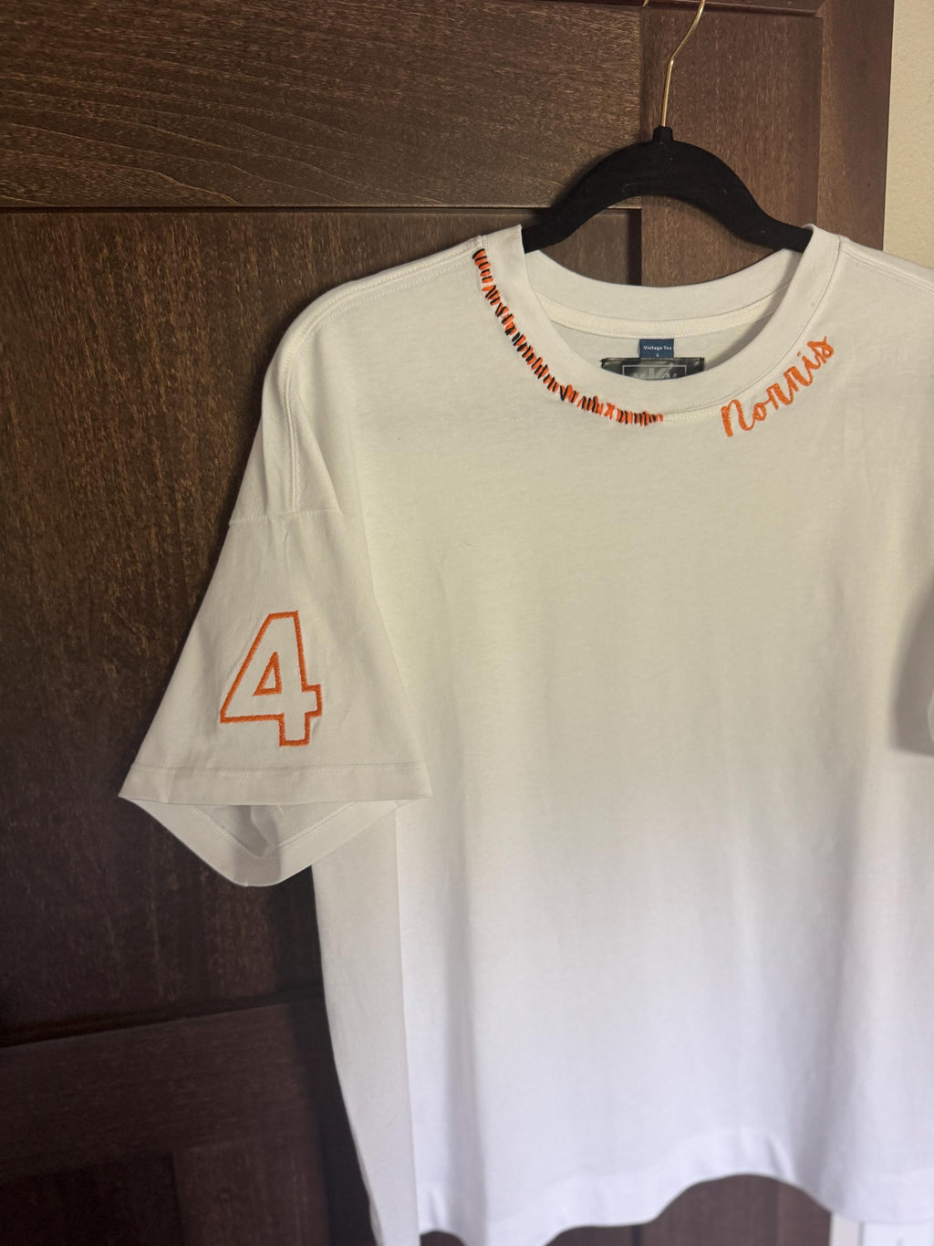 Custom Team T-Shirt | Personalize with Name, Logo, & Number | Choose Stitching Colors for a Unique Look | Perfect for Athletes Teams!