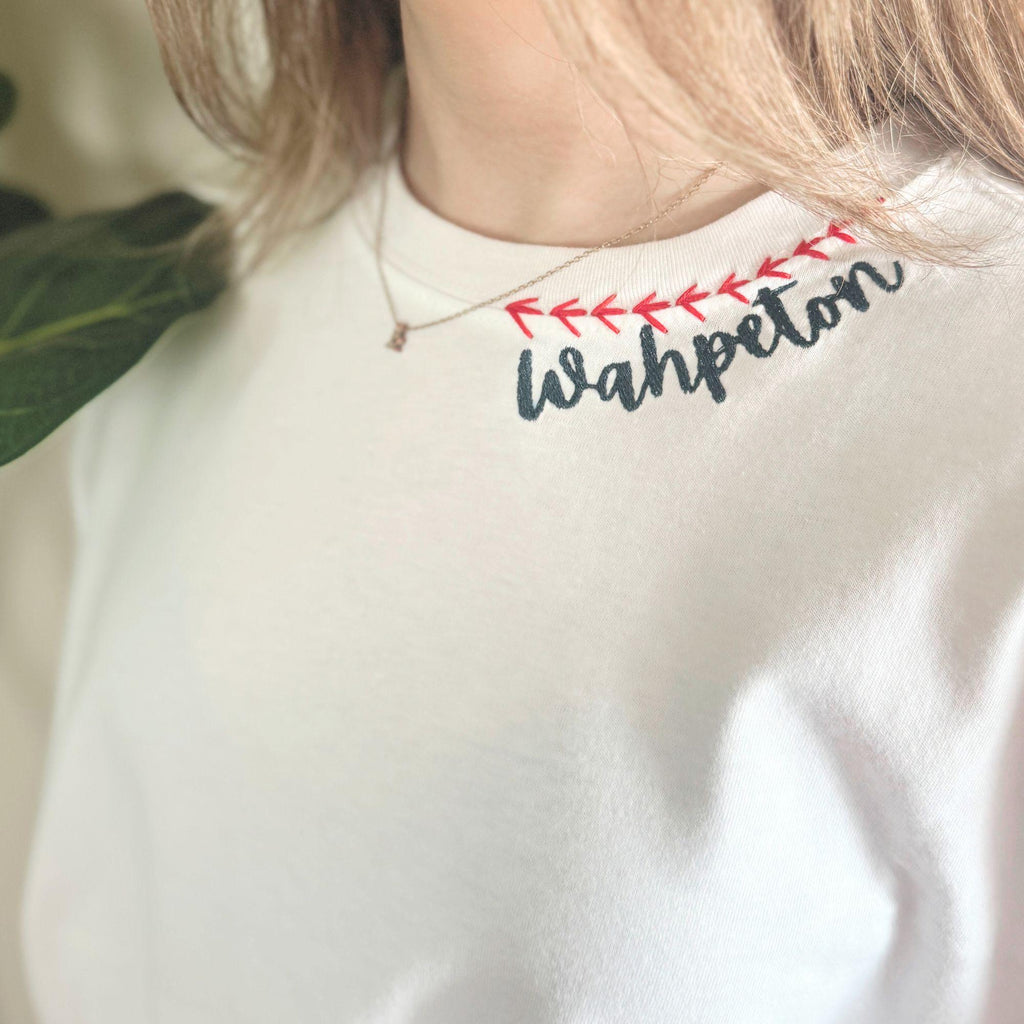 Custom Baseball T-Shirt | Personalized Team Name, Player Number & Last Name | Embroidered Game Day Shirt | Soft T-Shirt | Cute Team Shirt