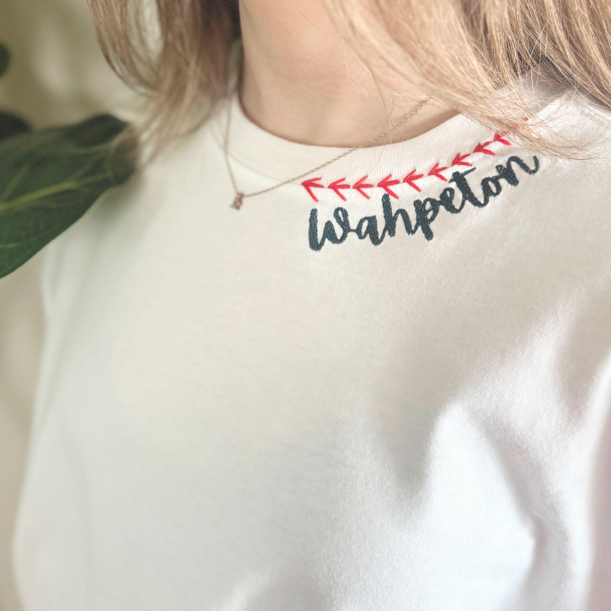 Custom Baseball T-Shirt | Personalized Team Name, Player Number & Last Name | Embroidered Game Day Shirt | Soft T-Shirt | Cute Team Shirt