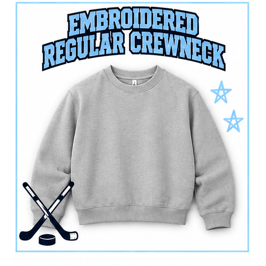 Embroidered Regular Crewneck